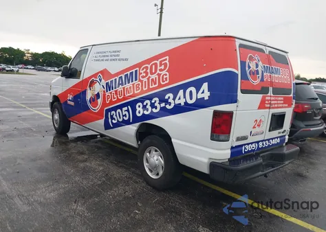 2009 Ford E-250 Commercial/Recreational из США, поврежденный, VIN 1FTNE24L79DA78482